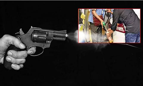 பாட்டிலில் பெட்ரோல் நிரப்ப மறுப்பு: பெட்ரோல் பங்க் மானேஜர் சுட்டுக்கொலை- உ.பி.யில் கொடூரம்