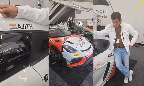 `குட் பேட் அக்லி' படத்தை தொடர்ந்து GT4 கார் ரேஸிற்கு தயாராகும் அஜித்