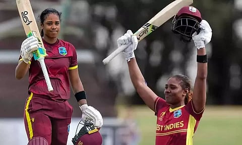 54 ஆண்டுகால மகளிர் ஒருநாள் கிரிக்கெட் வரலாற்றில் முதல் முறை.. சாதனை படைத்த மேத்யூஸ்