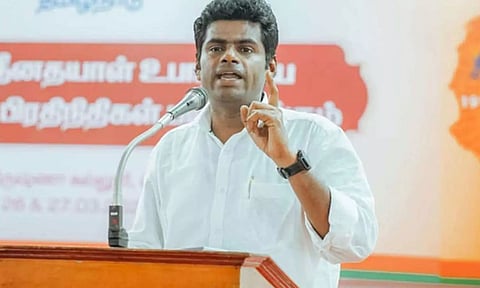 ஒட்டுமொத்த தி.மு.க. கூட்டமும் மோசமானது, அநாகரீகமானது- பொன்முடிக்கு அண்ணாமலை கண்டனம்