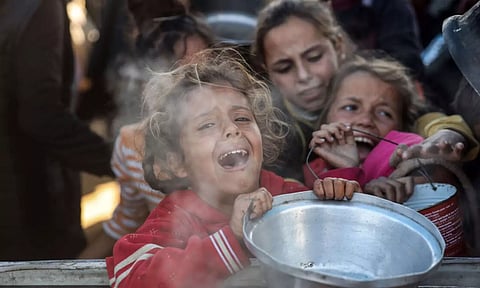 பட்டினியில் வாடும் காசா குழந்தைகள்.. உதவிப்பொருட்கள் அனைத்தையும் தடுத்த இஸ்ரேல்.. ஐ.நா. எச்சரிக்கை