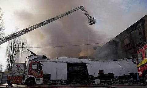 இந்திய மருந்து நிறுவனத்தின் குடோன் மீது ரஷியா தாக்குதல்