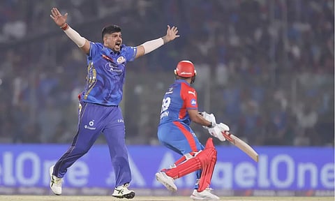 கருண் நாயர் அதிரடி வீண்: டெல்லியை வீழ்த்தி திரில் வெற்றி பெற்றது மும்பை