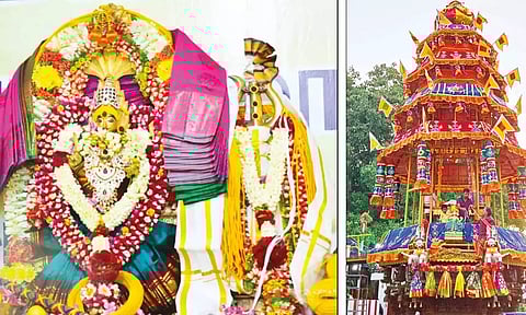 பிரம்மிக்க வைக்கும் உடுமலை மாரியம்மன் கோவில் தேரோட்டம்