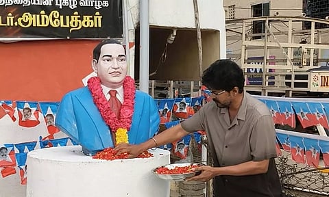 சமூகத்தில் ஏற்றத்தாழ்வுகள் நீங்கி, சமத்துவம் என்றும் நிலைத்திட உறுதி ஏற்போம் - த.வெ.க. தலைவர் விஜய்