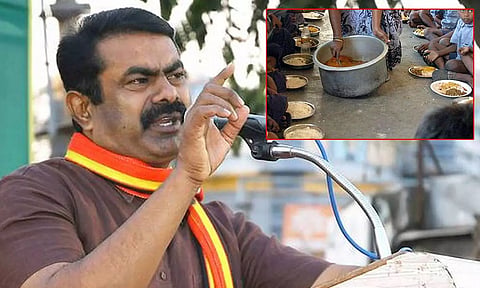 சத்துணவு ஊழியர்களுக்கு காலமுறை ஊதியம்: நடப்பு சட்டமன்ற கூட்டத் தொடரிலேயே அரசாணை வெளியிட சீமான் கோரிக்கை