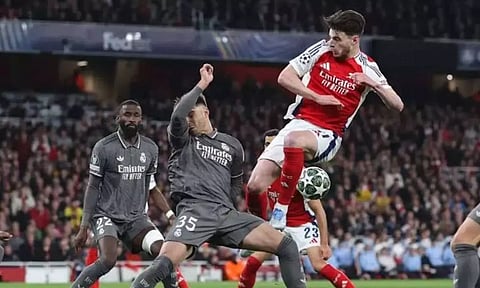 UEFA சாம்பியன்ஸ் லீக்: அரையிறுதியில் பார்சிலோனா- இன்டர் மிலான், பிஎஸ்ஜி- ஆர்சனல் பலப்பரீட்சை