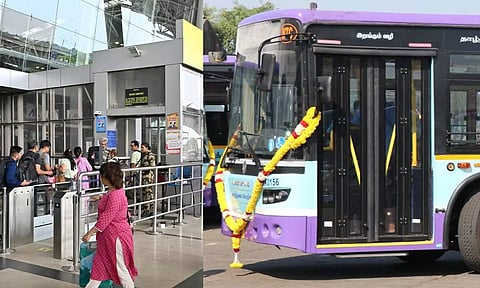 சென்னை விமான நிலையத்துக்குள் பஸ்கள் சென்று வர விரைவில் ஏற்பாடு