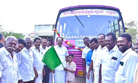 பேருந்து சேவையை தொடங்கி வைத்த மாணவன் - அமைச்சர் தங்கம் தென்னரசு நெகிழ்ச்சி பதிவு