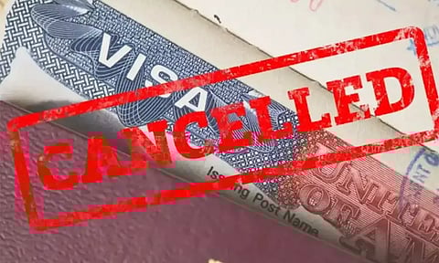 அமெரிக்காவில் விசா ரத்து செய்யப்பட்டவர்களில் 50 சதவீதம் பேர் இந்திய மாணவர்கள்