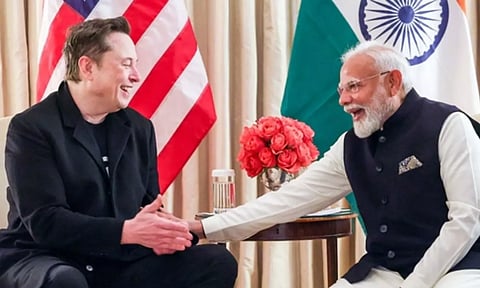 இந்தியா வரும் எலான் மஸ்க்.. மோடியுடன் பேசிய பின் உறுதி - வியாபாரத்தை விரிவுபடுத்த தீவிரம்