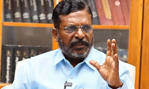 தி.மு.க. கூட்டணியை பலவீனப்படுத்த அவர்களுக்கு இருக்கும் ஒரே துருப்பு சீட்டு வி.சி.க. தான்- திருமாவளவன்