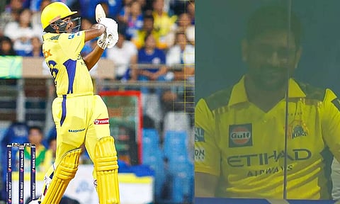 IPL 2025: 17 வயது இளம் வீரர் ஆயுஷ் மாத்ரேவின் அதிரடி ஆட்டம் - ரசித்து பார்த்த எம்.எஸ். தோனி