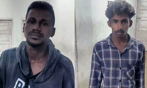 பிளஸ்-1 மாணவனை காதலிக்குமாறு 10-ம் வகுப்பு மாணவிக்கு தொல்லை - 2 இளைஞர்கள் கைது
