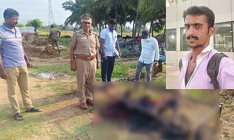கட்டிலில் படுத்து தூங்கிய என்ஜினீயர் உயிரோடு எரித்துக்கொலை- மர்ம நபர்கள் வெறிச்செயல்