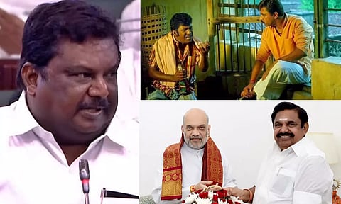 இது ஒரு 'பேக்கரி' டீலிங்.. அதிமுக - பாஜக பற்றி அமைச்சர் சிவசங்கர் சட்டமன்றத்தில் பேச்சு