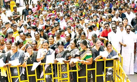 அமைச்சர் பொன்முடி பேச்சை முதலமைச்சர் ரசிக்கிறாரா? முன்னாள் அமைச்சர் பா.வளர்மதி கேள்வி