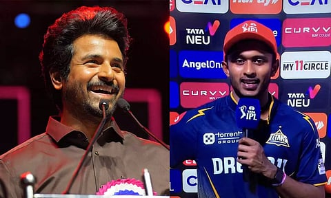 இந்திய ஜெர்சியில் உங்களை காண காத்திருக்கிறேன் - சாய் சுதர்சனை பாராட்டிய சிவகார்த்திகேயன்