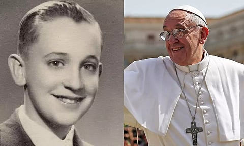 "நான் உன்னை திருமணம் செய்யவில்லை என்றால் பாதிரியார் ஆகி விடுவேன்.." போப் பிரான்சிஸின் இளமைக்கால காதல்!