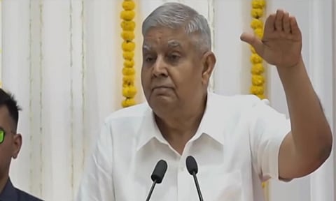 பாராளுமன்றத்திற்கே உச்சபட்ச அதிகாரம்: துணை ஜனாதிபதி ஜெகதீப் தன்கர்