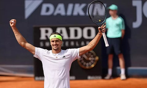 மாட்ரிட் ஓபன் டென்னிஸ்: 3வது சுற்றுக்கு முன்னேறினார் ஸ்வரேவ்