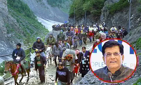 காஷ்மீரில் அமர்நாத் யாத்திரை வெற்றிகரமாக நடத்தப்படும் - மத்திய அமைச்சர் பியூஷ் கோயல் நம்பிக்கை