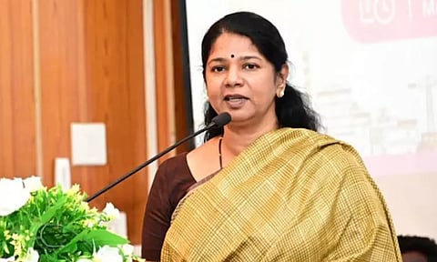 'என் மகள் மட்டும் தி.க.' என கலைஞர் கூறியது எனக்கு மிகப்பெரிய பெருமை- கனிமொழி