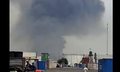 ஈரான் துறைமுக வெடிவிபத்து: பலி எண்ணிக்கை 8 ஆக உயர்வு