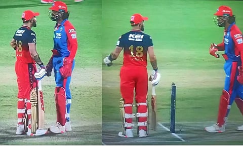 IPL 2025: விராட் கோலி - கே.எல்.ராகுல் இடையே கடும் வாக்குவாதம் - வீடியோ