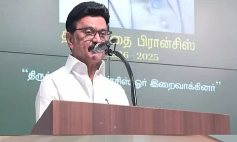 இரு மதங்களுக்கு இடையேயான மோதல்களை நிறுத்தியவர் போப் பிரான்ஸிஸ்- முதலமைச்சர் மு.க.ஸ்டாலின்