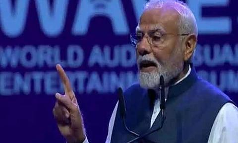 இந்தியாவை பிரபலப்படுத்துவதில் சினிமா வெற்றி பெற்றுள்ளது- பிரதமர் மோடி பேச்சு