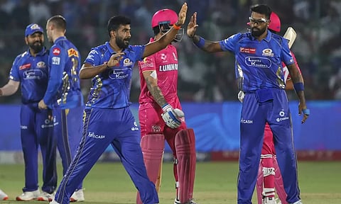 ஐ.பி.எல். புள்ளிப்பட்டியல்: முதல் இடத்துக்கு முன்னேறியது மும்பை இந்தியன்ஸ்