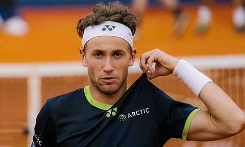 மாட்ரிட் ஓபன் டென்னிஸ்: இறுதிப்போட்டிக்கு முன்னேறினார் காஸ்பர் ரூட்