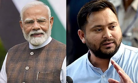 சாதிவாரி கணக்கெடுப்பு: பிரதமர் மோடிக்கு தேஜஸ்வி யாதவ் கடிதம்