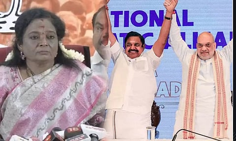 அதிமுக - பாஜக Pressure கூட்டணி அல்ல, Pleasure கூட்டணி... விமர்சனங்களுக்கு தமிழிசை விளக்கம்