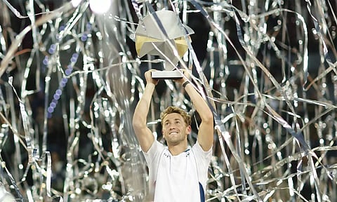 மாட்ரிட் ஓபன் டென்னிஸ்: சாம்பியன் பட்டம் வென்றார் காஸ்பர் ரூட்