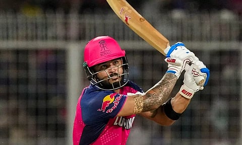 ஐபிஎல் 2025: ஒரே ஓவரில் 5 சிக்சர் விளாசி சாதனை படைத்த ரியான் பராக்