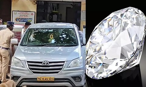 வடபழனி நட்சத்திர ஓட்டலில் வியாபாரியிடம் ரூ.23 கோடி வைரம் கொள்ளை- 4 பேர் கைது