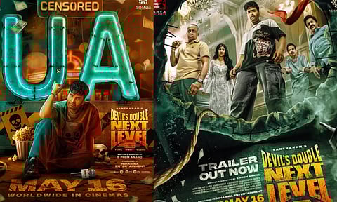 சந்தானம் நடித்த DD Next Level படத்திற்கு யு/ஏ சான்றிதழ்