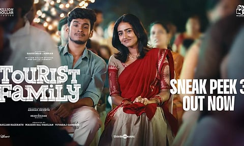 டூரிஸ்ட் ஃபேமிலி படத்தின் 3-வது ஸ்னீக் பீக் காட்சி ரிலீஸ்