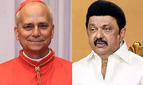 புதிய போப் லியோவுக்கு முதலமைச்சர் மு.க.ஸ்டாலின் வாழ்த்து