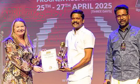 நோர்வே திரைப்பட விழாவில் விருது வென்ற நடிகர் சௌந்தரராஜா