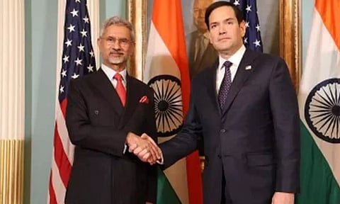 இந்தியா - பாகிஸ்தான் சண்டை நிறுத்தம்: அமெரிக்க வெளியுறவு அமைச்சர் வரவேற்பு