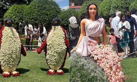 ஊட்டியில் ரோஜா கண்காட்சியை காண 2-வது நாளாக அலைமோதிய சுற்றுலாபயணிகள்