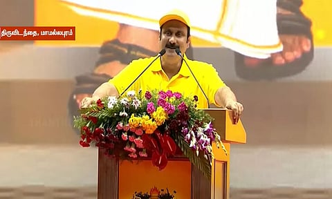 இடஒதுக்கீடு என்றாலே பா.ம.க - ராமதாஸ் பங்களிப்பை யாராலும் மறக்க முடியாது: அன்புமணி