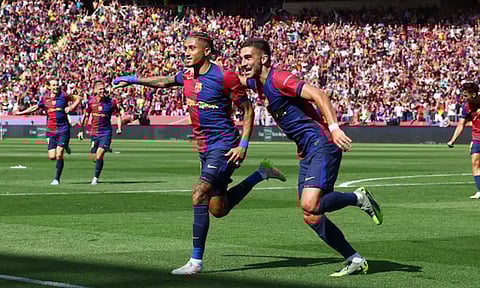 லா லிகா லீக்: ரியல் மாட்ரிட்டை வீழ்த்தி பார்சிலோனா த்ரில் வெற்றி!