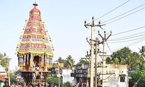 திருவந்திபுரம் தேவநாத சுவாமி கோவில் தேரோட்டம்