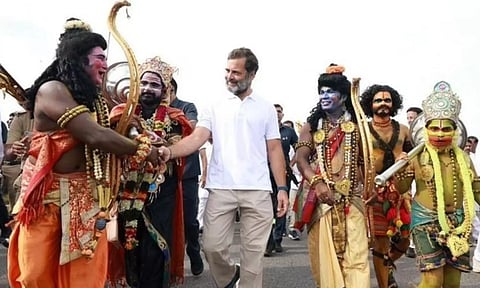 'ராமர் ஒரு புராண கதாபாத்திரம்.." சனாதனிகளை புண்படுத்தியதாக ராகுல் காந்தி மீது வழக்கு