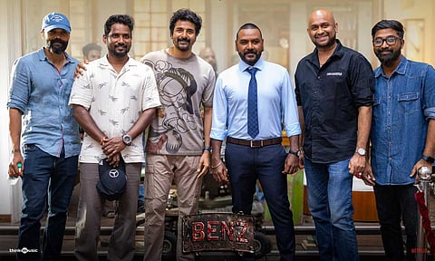 'பென்ஸ்' பட பூஜையில் கலந்துகொண்ட சிவகார்த்திகேயன்