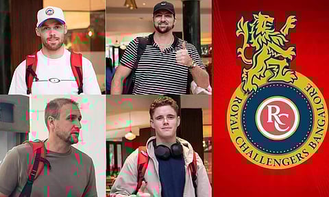 மீண்டும் ஆர்சிபி அணியில் இணைந்தனர் வெளிநாட்டு வீரர்கள்